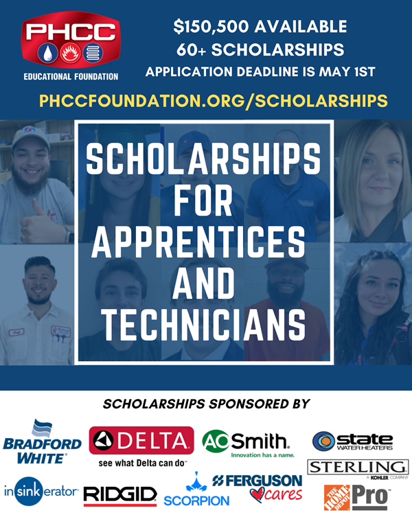 PHCC scholarship sponsors and program details