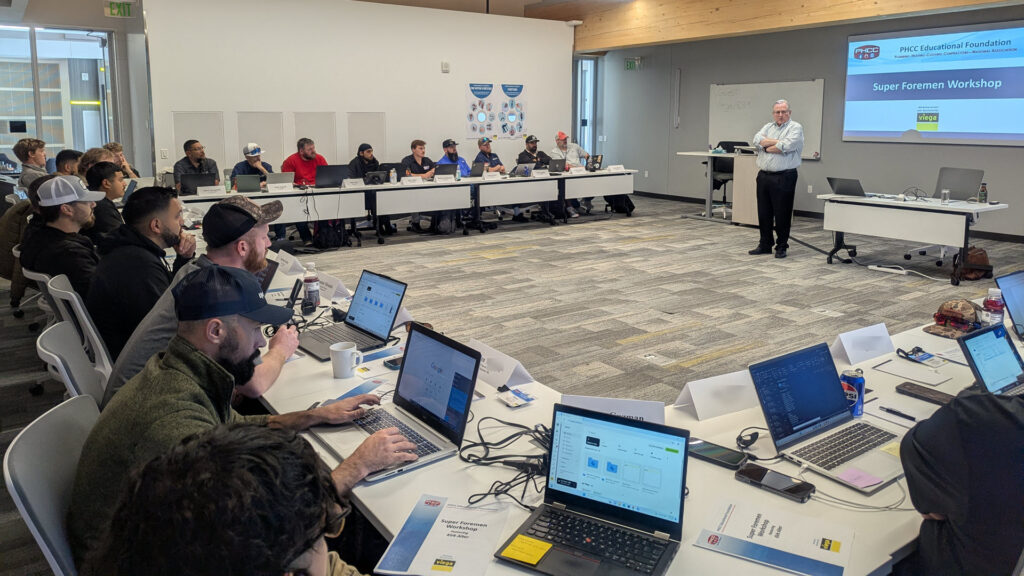 The Super Foremen Workshop kicks off at Viega's Seminar Center, May 2025